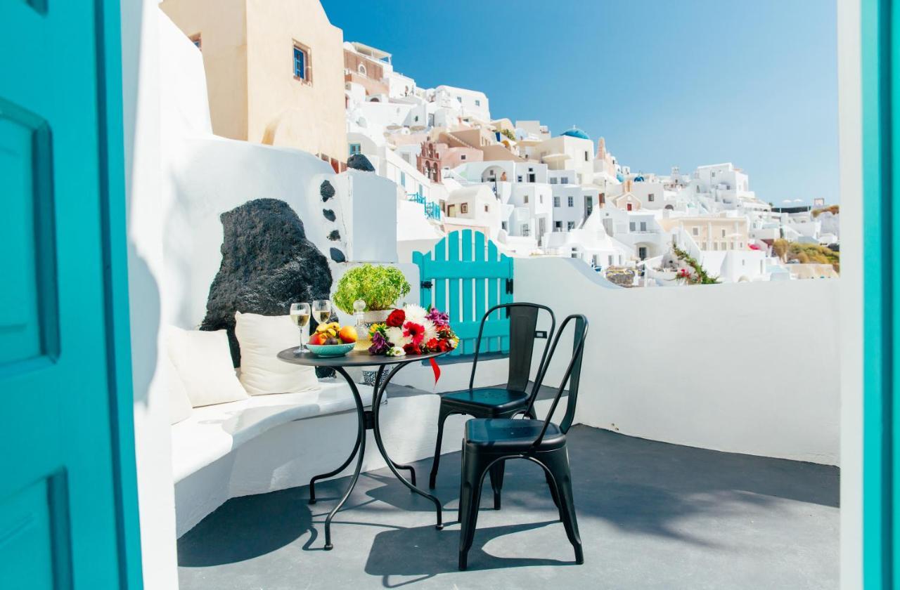 Blessed Blue Boutique Cave Suite Oia  Exterior photo